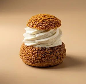 Chou vanille caramel
