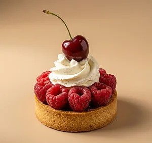 Tartelette framboise