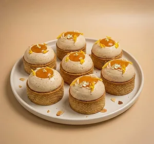 Tartelette passion noisette